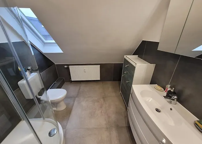 Modern 52 M2 With Air Conditioning Close To Messe Duesseldorf & Koeln Appartement Hilden